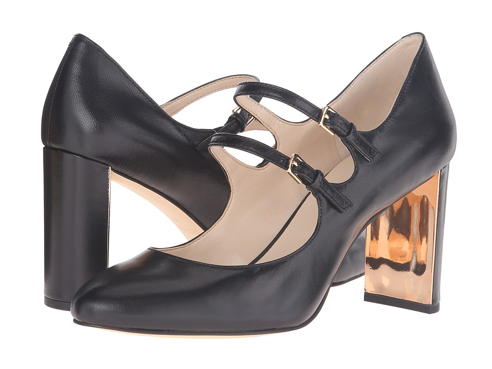 Nine West Academy (Black Leather) Women