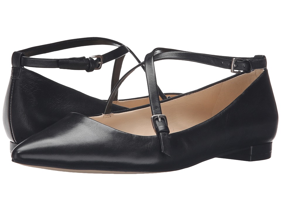 Nine West Anastagia (Black Leather) Women