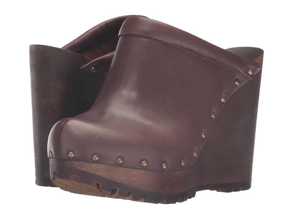 EAN 8051404226857 product image for See by Chloe - SB27030 (Dark Brown Vegetal Calf) Women's Clog Shoes | upcitemdb.com
