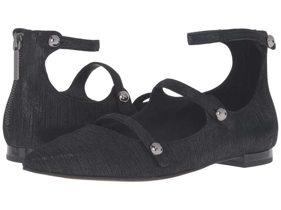 Donald J Pliner Perez (Black Streak Suede) Women