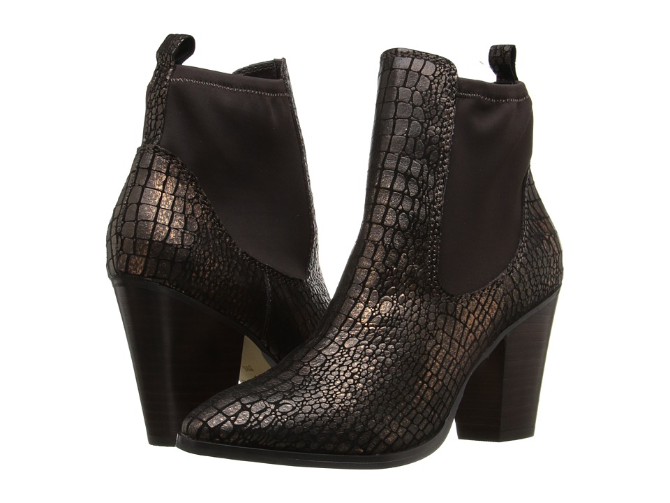 Donald J Pliner Senor (Bronze Antique Metallic Crocco) Women