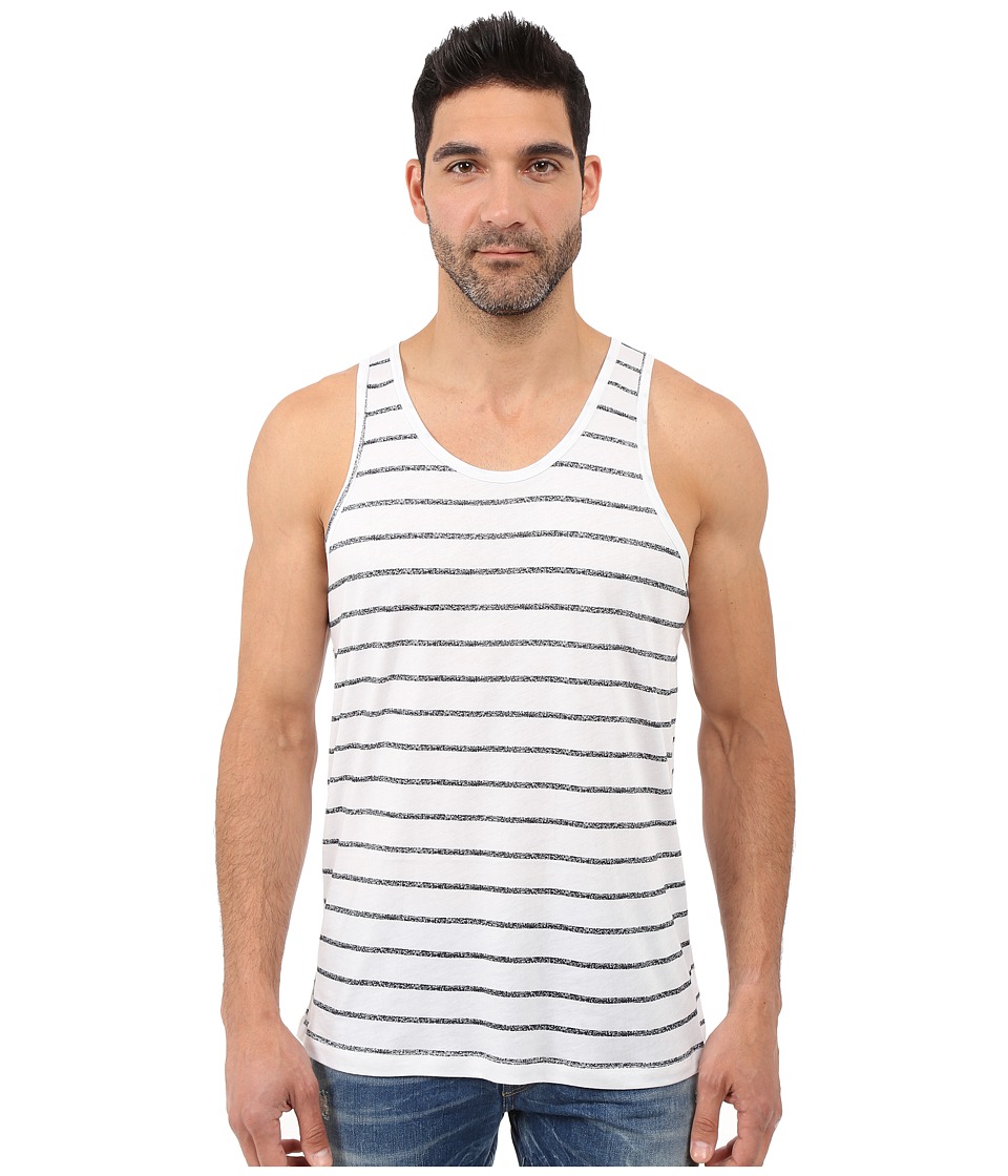 Alternative Cotton Modal Easy Tank Top (Simple Stripe) Men