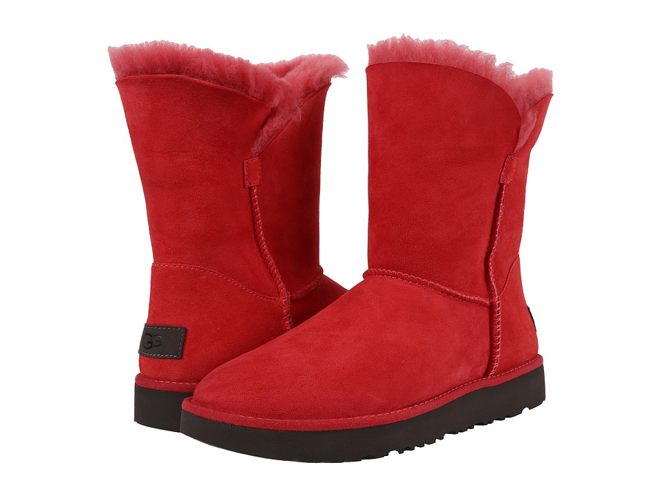 UGG Classic Cuff Short (Lipstick Red) Women