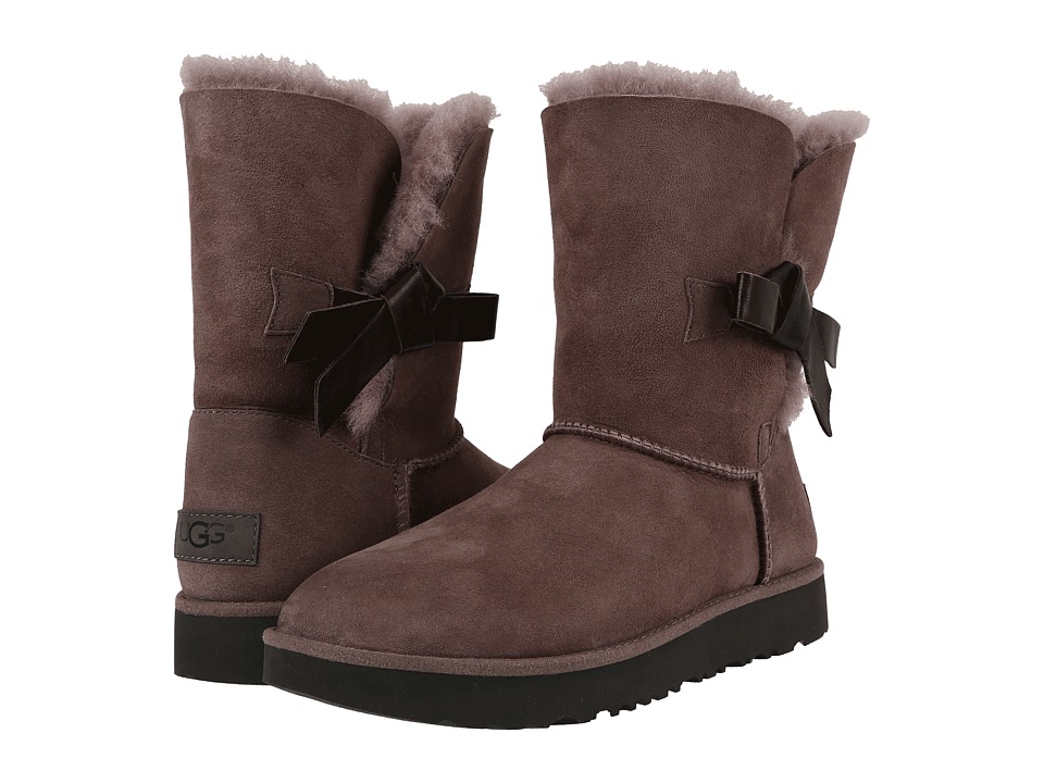 UGG Classic Knot Short (Stormy Grey) Women
