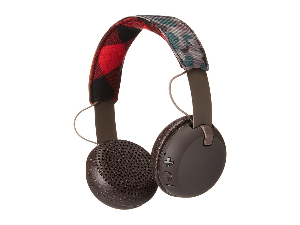 Skullcandy - Grind Wireless (Tan/Camo/Brown) Headphones