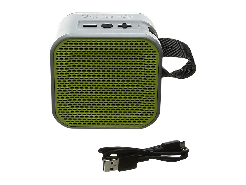 Skullcandy - Barricade Mini BT (Gray/Charcoal/Hot Lime) Headphones
