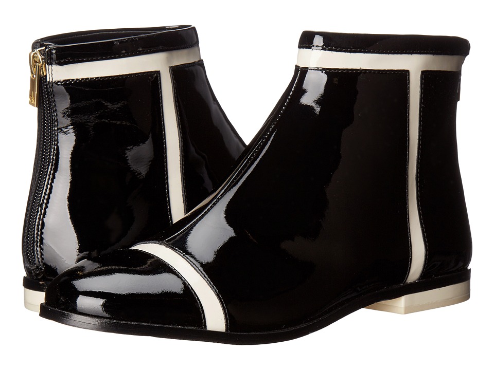 Calvin Klein Cari (Black/Soft White Patent) Women