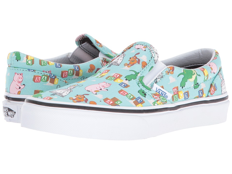 Vans Kids Classic Slip-On Toy Story (Little Kid/Big Kid) ((Toy Story) Andy