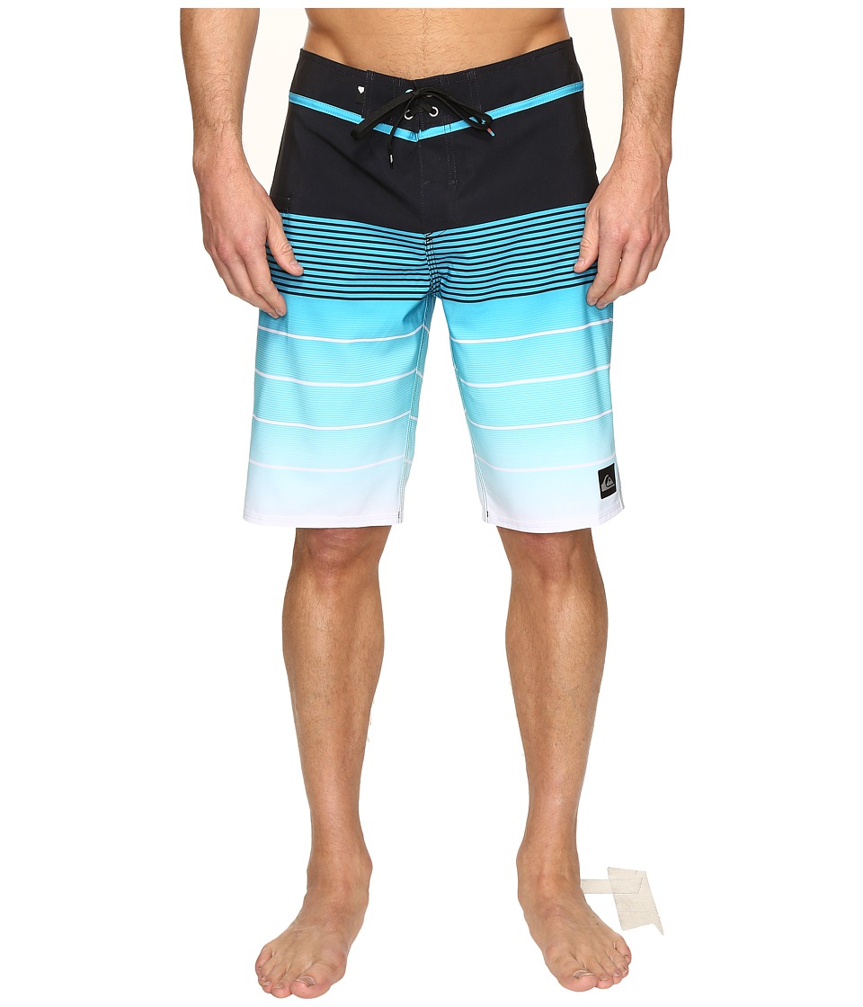Quiksilver - Division Vee 21 Boardshorts (Scuba Blue) Men