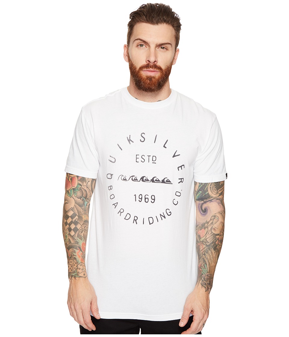 Quiksilver - Evolution Premium Tee (White) Men