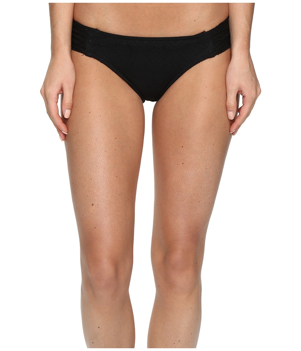 Roxy - Cozy And Soft Base Girl Bikini Bottom (True Black) Women