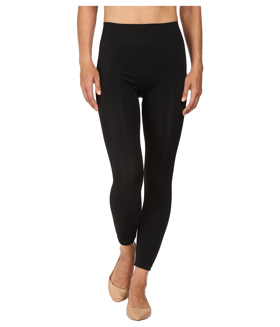 HUE Seamless Shaping Capris (Black) Women