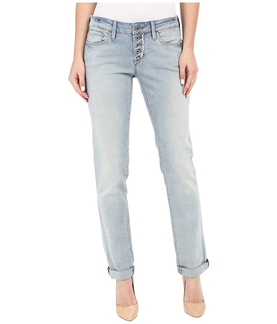 Mavi Jeans Emma Slim Boyfriend in Light Used Boho (Light Used Boho) Women