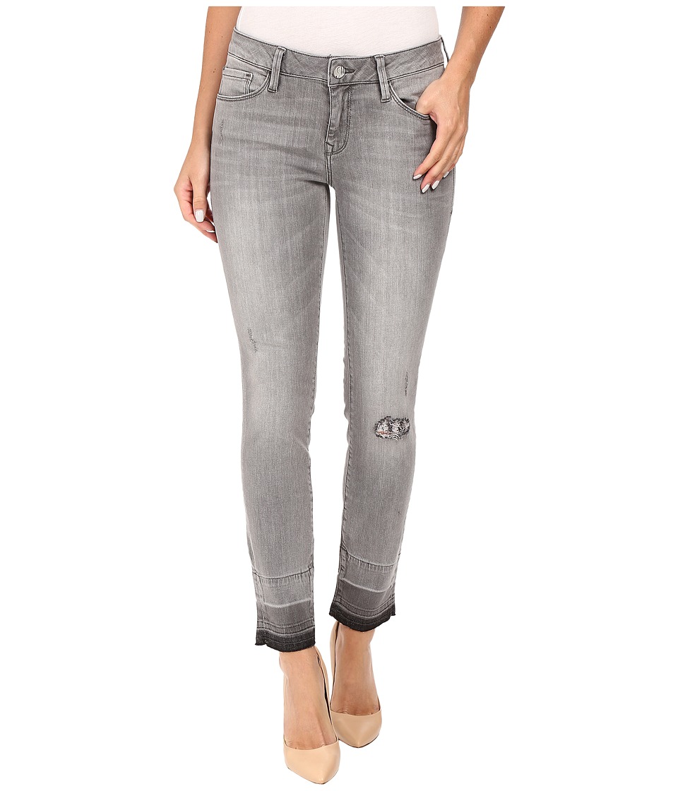 Mavi Jeans Adriana Ankle in Grey Destructed Vintage (Grey Destructed Vintage) Women
