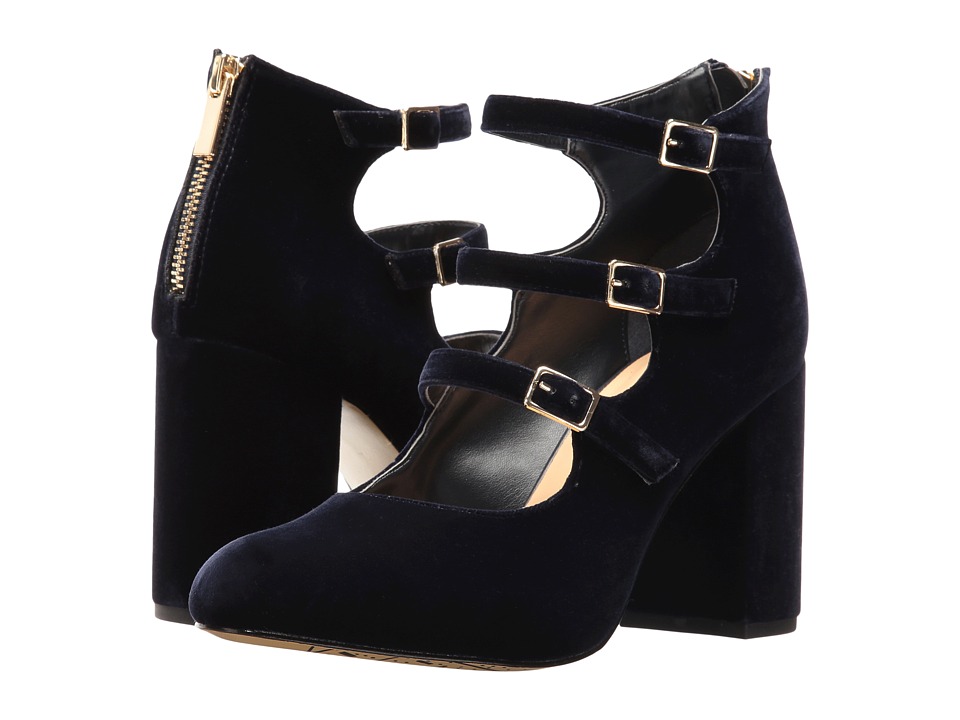 Bella-Vita Nettie (Navy Velvet) High Heels