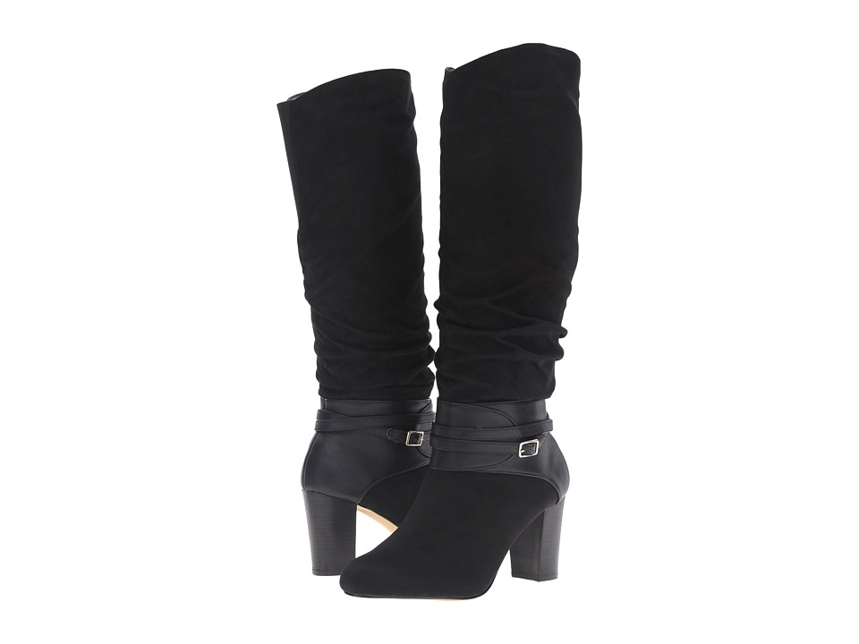 Bella-Vita Tabitha II (Black Suede Suede/Black) Women