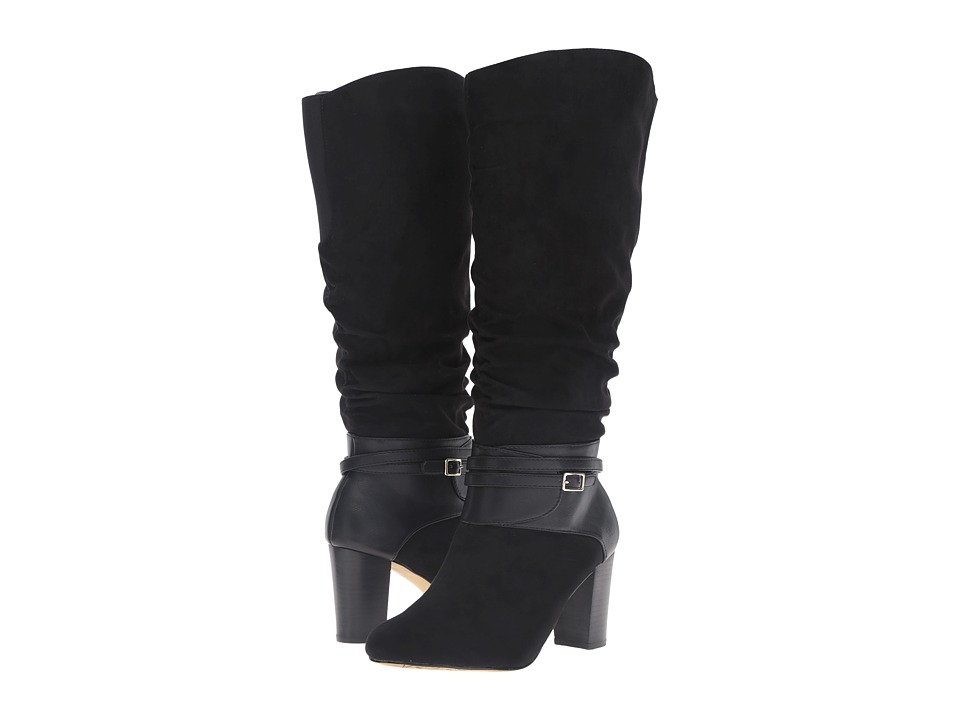 Bella-Vita Tabitha II Plus (Black Super Suede/Black) Women