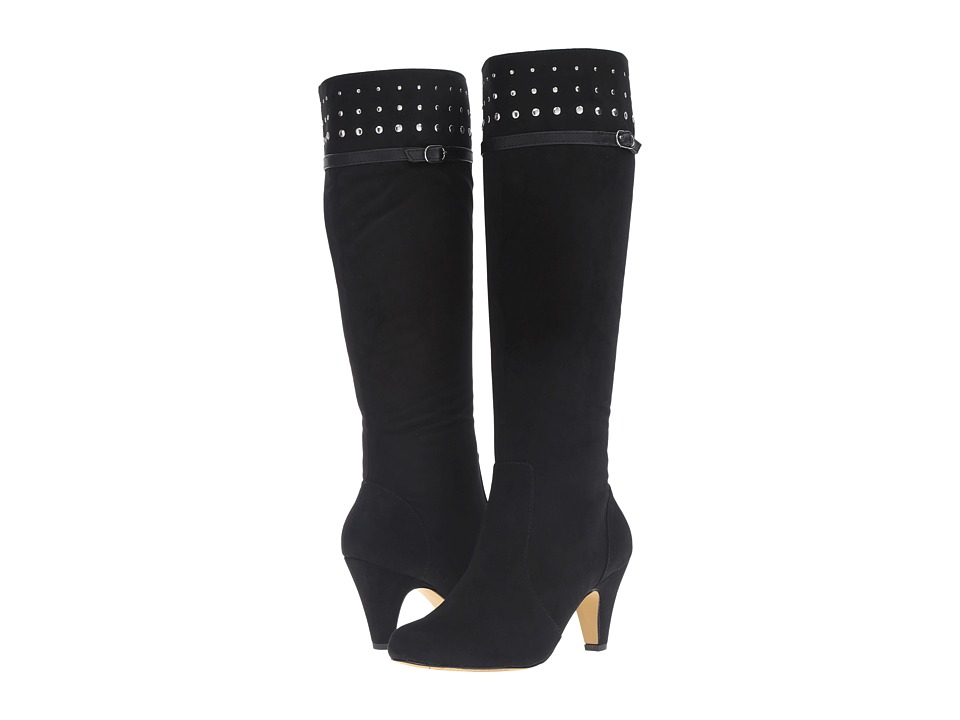 Bella-Vita Taryn II (Black Super Suede) Women