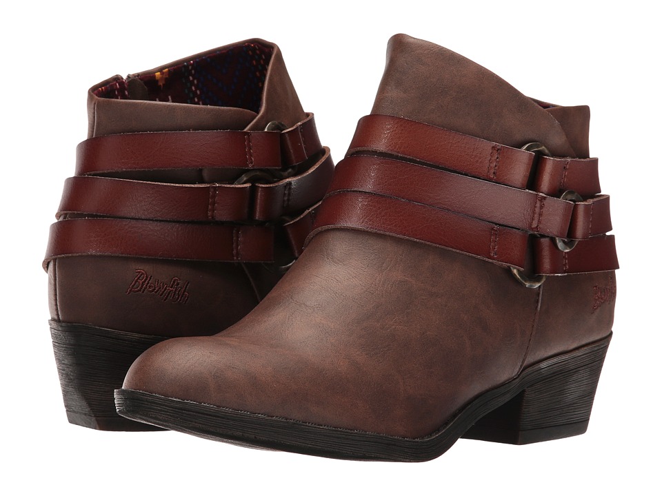 Blowfish Sanger (Coffee Texas PU/Whiskey Dyecut) Women