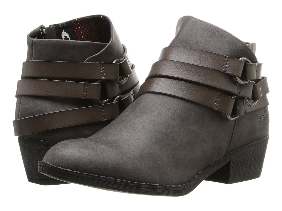 Blowfish Sanger (Grey Texas PU/Steel Grey Dyecut) Women