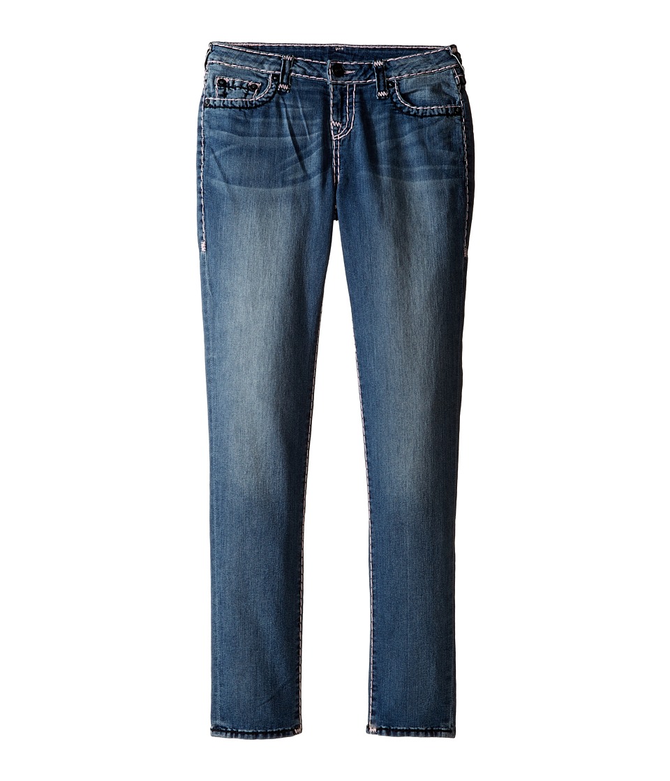 True Religion Kids Casey Color Combo Super T Jeans in Diamond Wash (Big Kids) (Diamond Wash) Girl