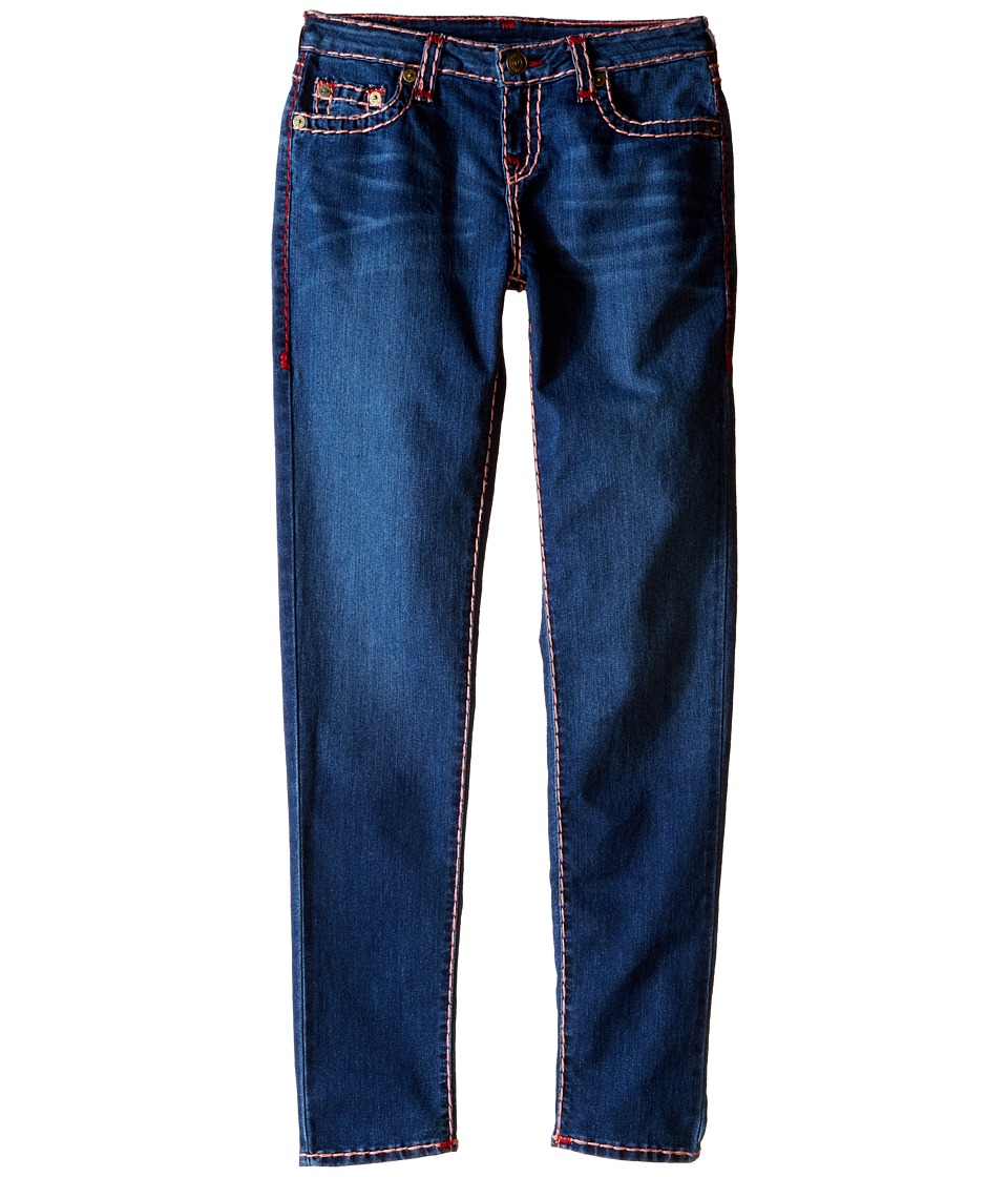 True Religion Kids Casey Color Combo Super T Jeans in Medium Ink (Big Kids) (Medium Ink) Girl