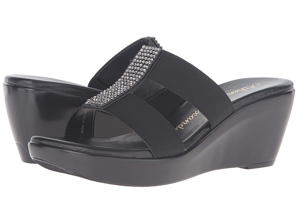 Athena Alexander Finola (Black Elastic) Women