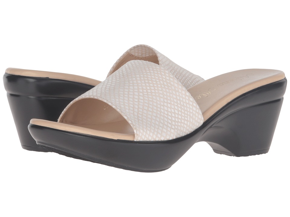 Athena Alexander Lorie (Beige/White Snake) Women