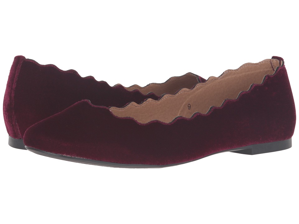 Athena Alexander Toffy (Burgundy Velvet) Women