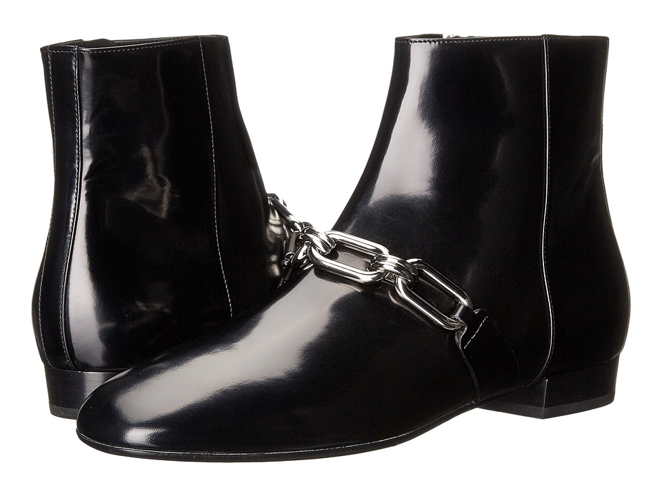 Michael Kors Lennox Ankle Boot (Black Spazzolato) Women