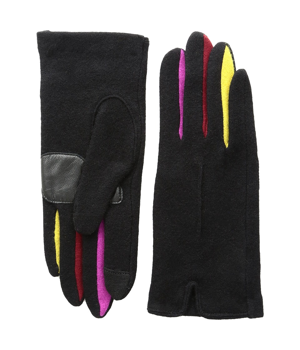 Echo Design - Echo Touch Color Block Frchette Gloves (Black) Extreme Cold Weather Gloves