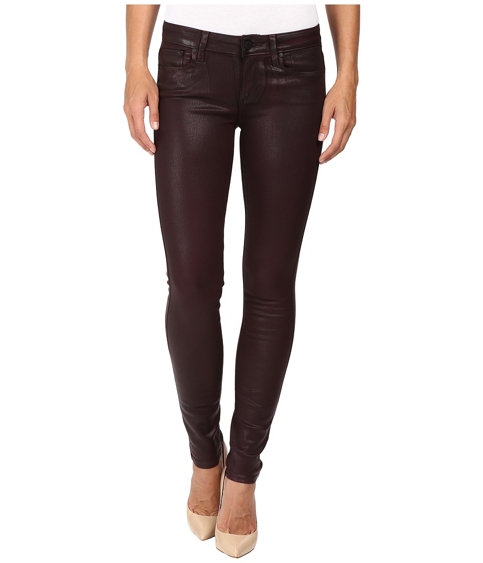 Paige Verdugo Ultra Skinny in Wine Luxe Coating (Wine Luxe Coating) Women