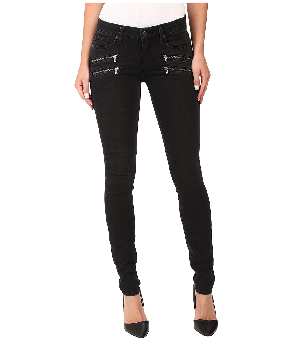 Paige Edgemont Ultra Skinny in Black Fog (Black Fog) Women