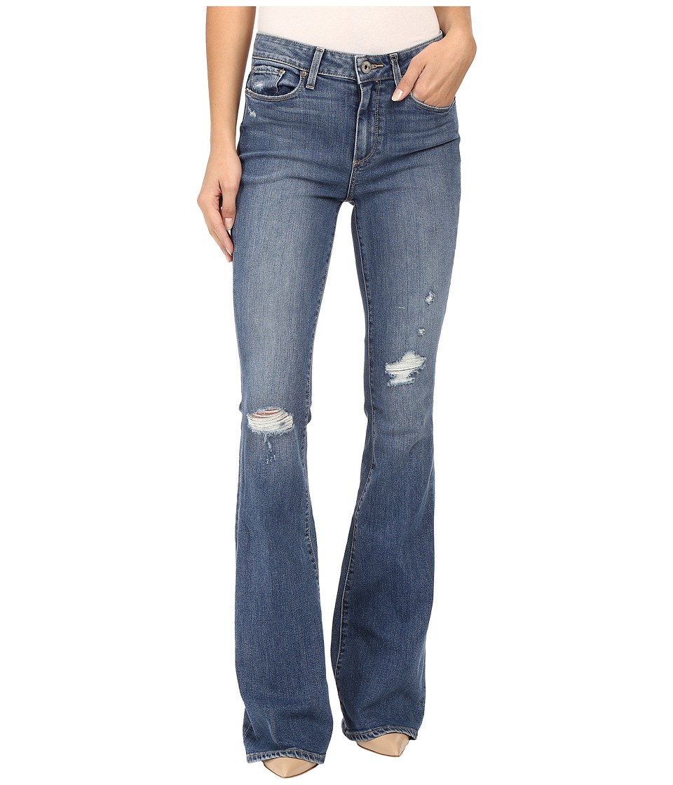 Paige High Rise Bell Canyon in Gia Destructed (Gia Destructed) Women