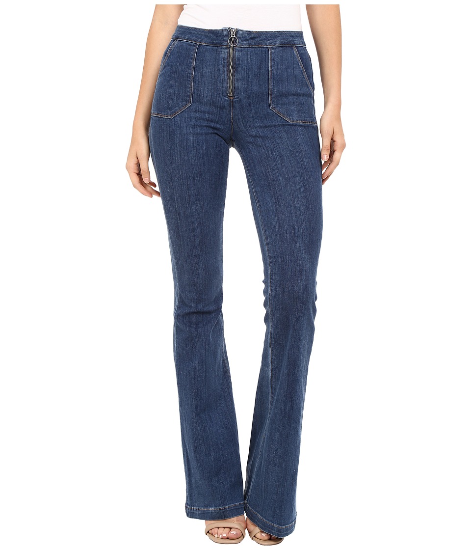 Paige High Rise Bell Canyon w/ Center Front Ring Zip and Pork Chop Pockets in Tayden (Tayden) Women