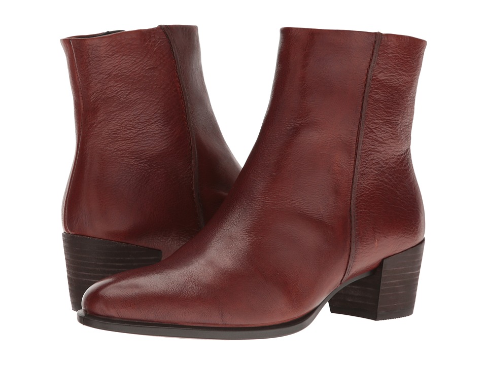ECCO Shape 35 Ankle Boot (Cognac) Women