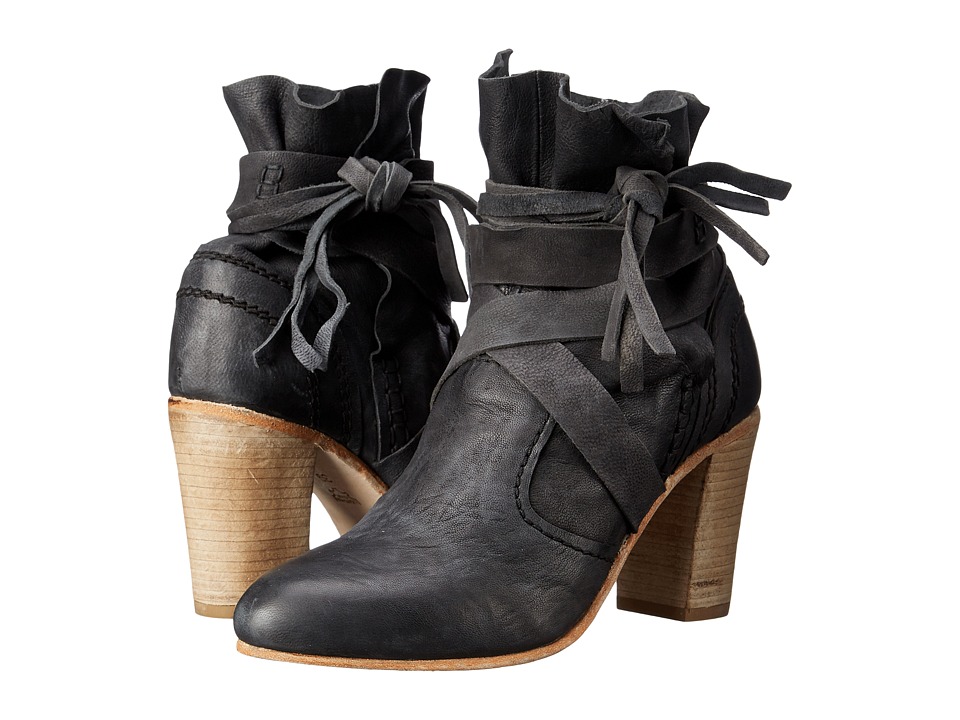 Free People Seven Wonders Heel Boot (Dark Charcoal) Women