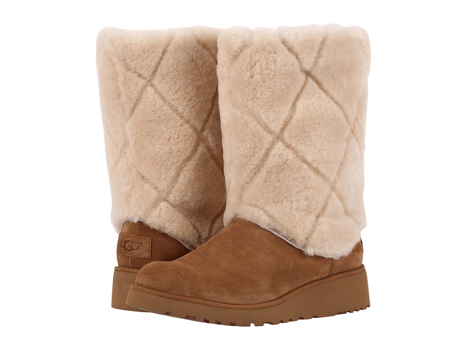 UGG Ariella Luxe Diamond (Chestnut) Women