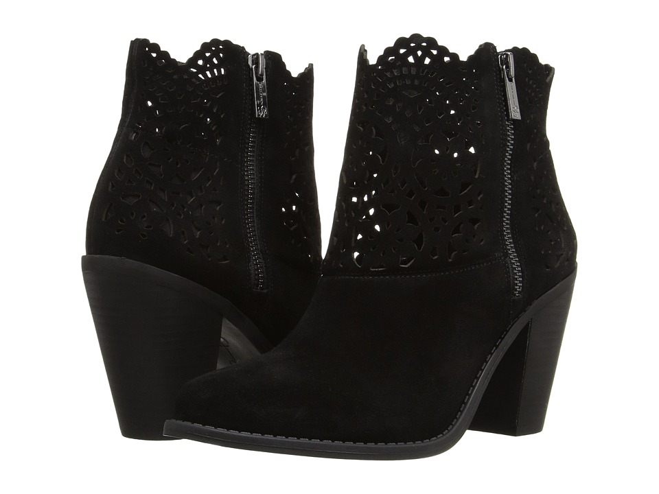 Jessica Simpson Cachelle (Black Split Suede) Women