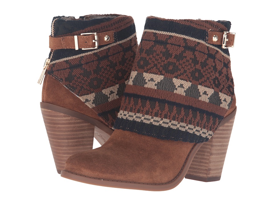 Jessica Simpson Cassley (Canela Brown Split Suede) Women