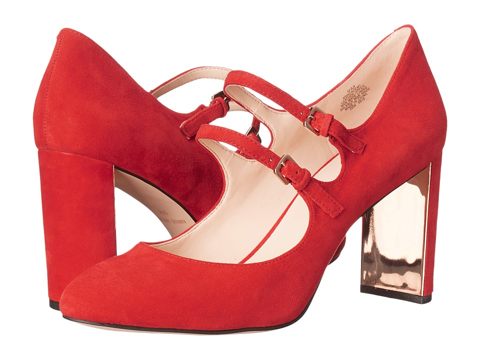 Nine West Academy (Red Suede) Women