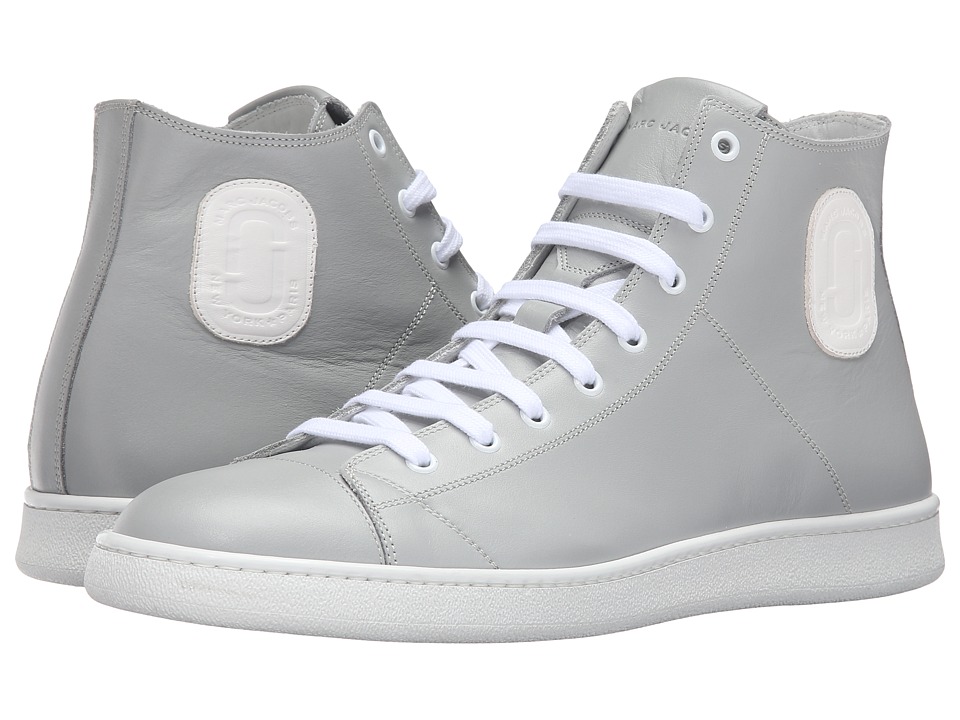 Marc Jacobs Clean Nappa High Top Sneaker (Grey) Men