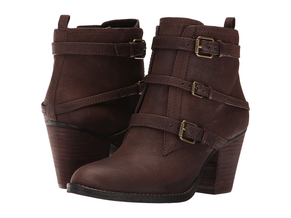 Nine West Fitz (Dark Brown Leather) Women