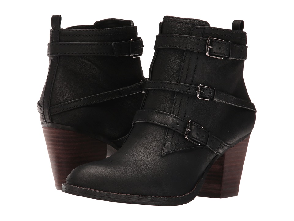 Nine West Fitz (Black Leather) Women