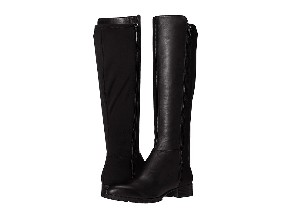 Nine West Legretto (Black/Black Leather) Women