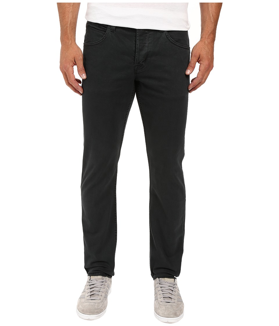 Hudson Blake Slim Straight Denim Twill Jeans in Tarnished Steel (Tarnished Steel) Men