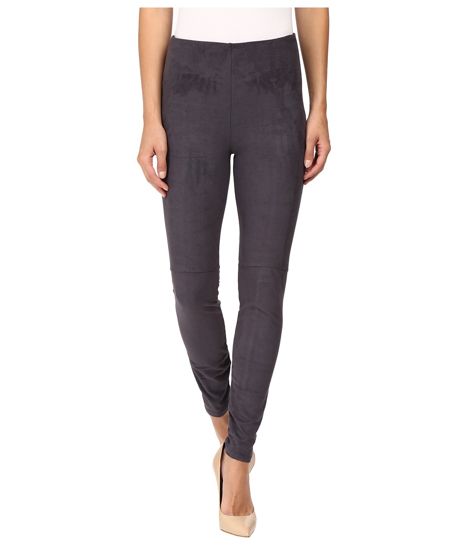 Lysse High Waist Suede Leggings (Slate) Women