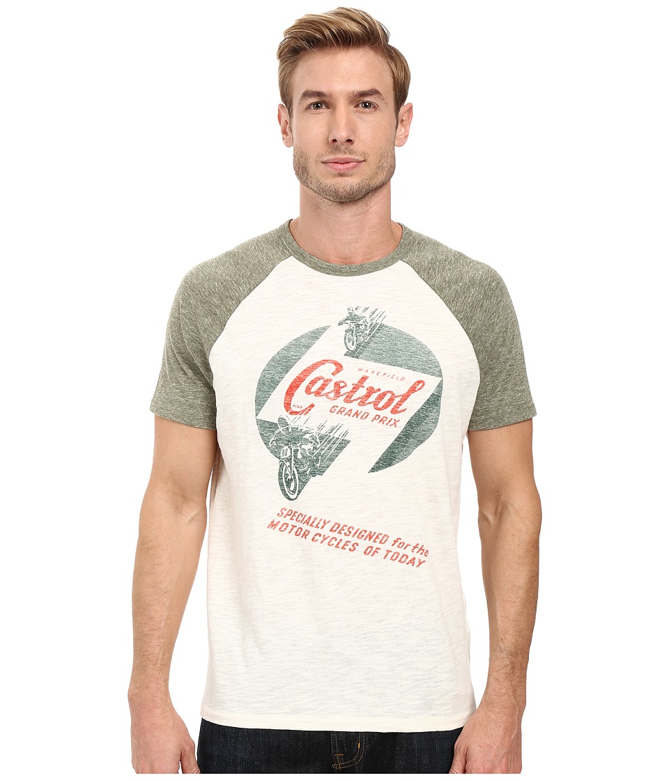 Lucky Brand Castrol Grand Prix Graphic Tee (Multi) Men