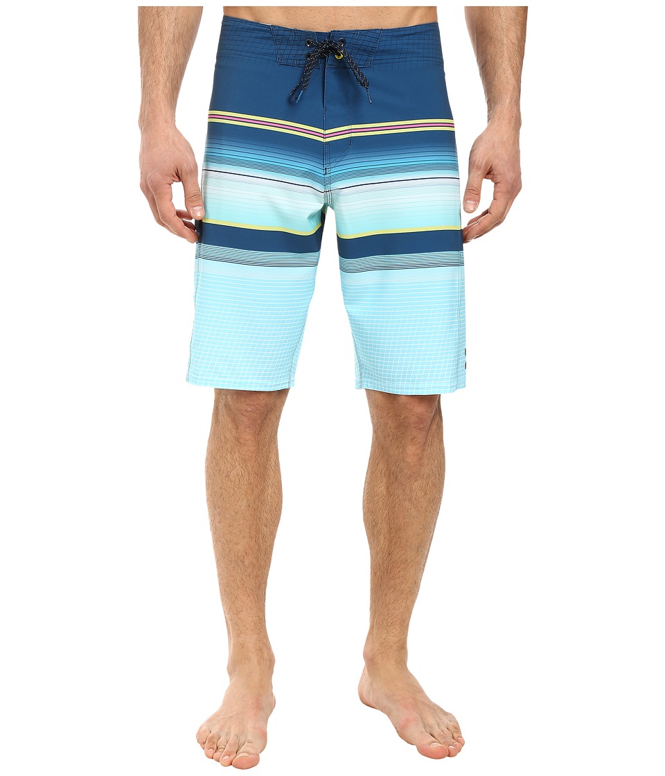 Billabong All Day Stripe 21 Boardshorts (Indigo) Men