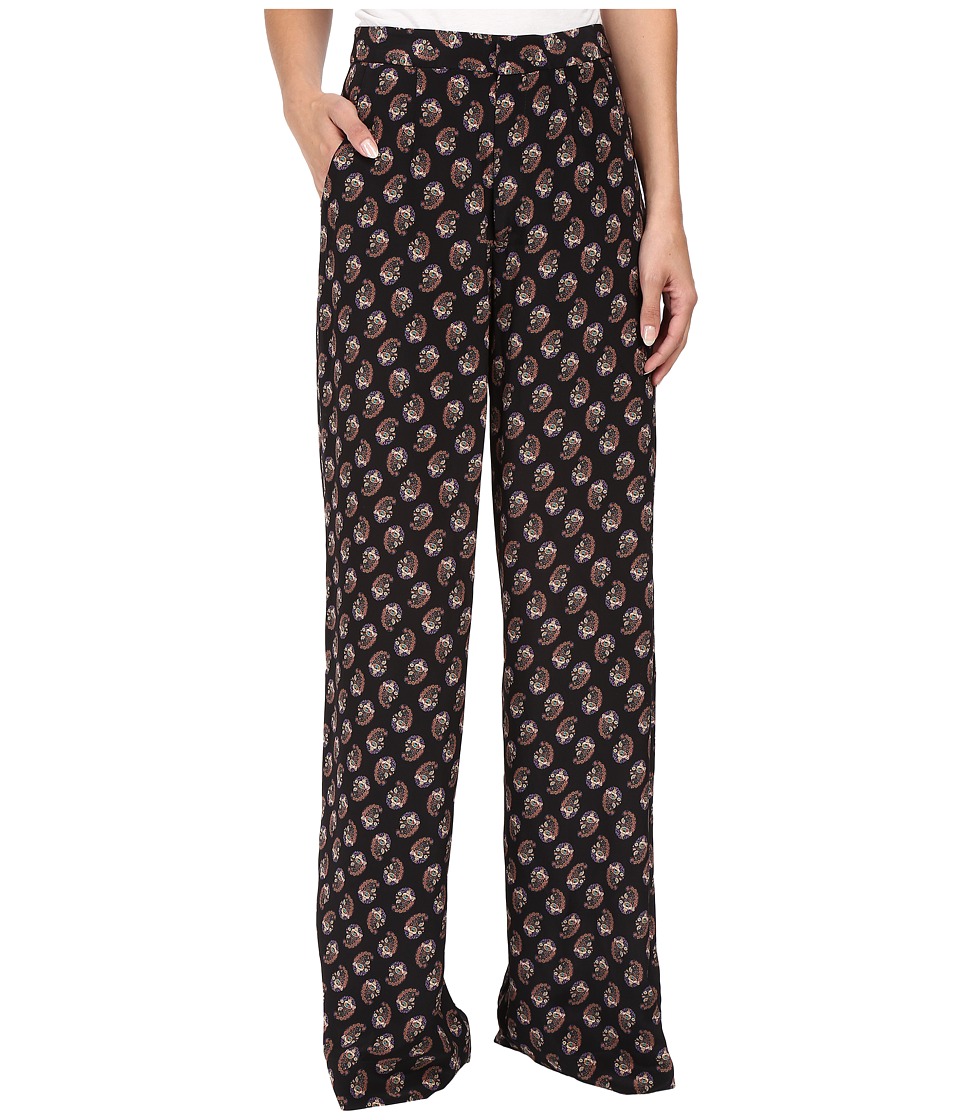 Nanette Lepore Silky PJ Pants (Black) Women